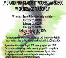 V Grand Prix Starosty Wodzisławskiego...